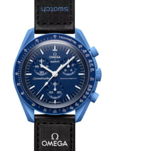 Swatch zegarek unisex Bioceramic Moonswatch Neptune