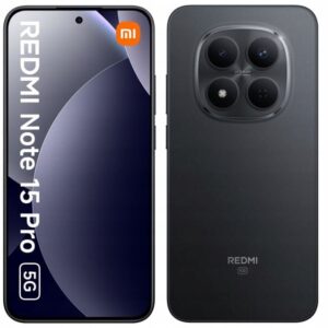 Smartfon Xiaomi Redmi Note 15 Pro 5G 8+256GB AMOLED 6,83" 120Hz czarny