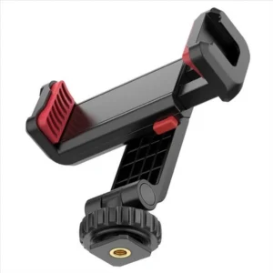 Adapter do telefonu 360° z gwintem statywowym 1/4" i uchwytem Cold Shoe