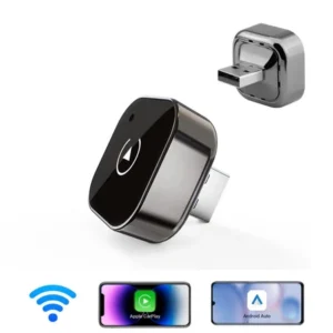 Bezprzewodowy Adapter USB CarPlay do iPhone iOS & Anroid Auto Plug&Play
