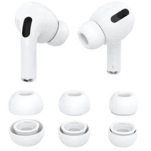 Ear Tips silikonowe gumki wkładki douszne S/M/L do słuchawek Apple AirPods Pro 1/2 (OEM)