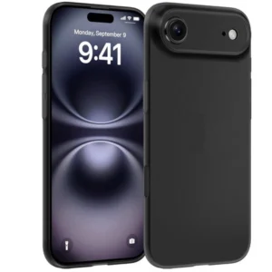 Etui  Air PP Case 0.4mm ultra cienkie najcieńsze minimalistyczne matowe do Apple iPhone 17 Air (Czarny kryjący)