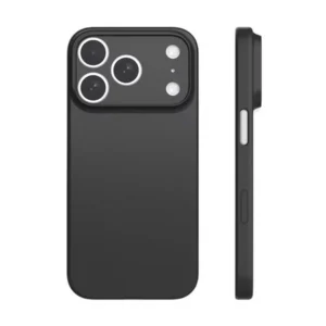 Etui  Air PP Case 0.4mm ultra cienkie najcieńsze minimalistyczne matowe do Apple iPhone 17 Pro / 18 Pro (Czarny kryjący)