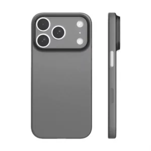 Etui  Air PP Case 0.4mm ultra cienkie najcieńsze minimalistyczne matowe do Apple iPhone 17 Pro / 18 Pro (Szary transparentny)