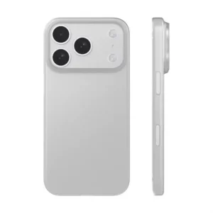 Etui D-Pro Air PP Case 0.4mm ultra cienkie najcieńsze minimalistyczne matowe do Apple iPhone 17 Pro Max / 18 Pro Max (Biały transparenty)