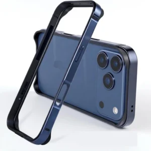 Etui  Bumper Metal+TPU ramka ochronna aluminium+guma do Apple iPhone 17 Pro/18 Pro (Deep Blue / Granatowy)
