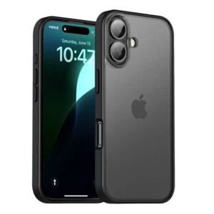 Etui  Matte Hybrid obudowa matowa do iPhone 16 Plus (Czarny)