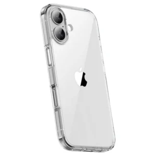 Etui  Quartz Crystal TPU+PC obudowa hybrydowa wzmacniana do Apple iPhone 17 (Przezroczysty)