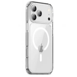 Etui Quartz MagSafe Crystal TPU+PC Case obudowa hybrydowa wzmacniana magnetyczna do Apple iPhone 17 Pro Max/18 Pro Max (Przezroczysty)