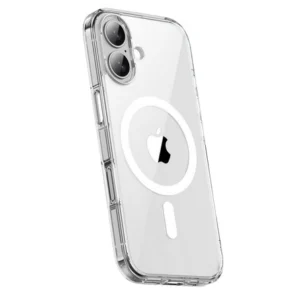 Etui  Quartz MagSafe Crystal TPU+PC Case obudowa hybrydowa wzmacniana magnetyczna do Apple iPhone 17 (Przezroczysty)