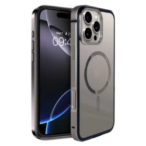 Etui  Titanium Metal Frame obudowa magnetyczna do MagSafe iPhone 16 Pro Max (Tytanowy)