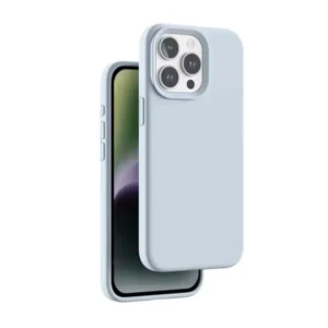 Etui Velvet MagSafe Case obudowa magnetyczna z mikrofibrą do iPhone 15 Pro Max (Niebieskie)