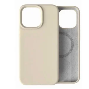 Etui  Velvet MagSafe Case obudowa magnetyczna z mikrofibrą do iPhone 16 (Kremowy)