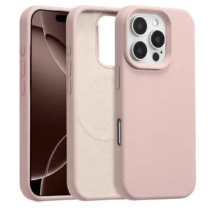 Etui  Velvet MagSafe Case obudowa magnetyczna z mikrofibrą do iPhone 16 Pro Max (Różowy)