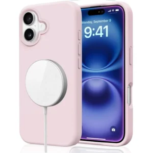 Etui Velvet MagSafe Case obudowa magnetyczna z mikrofibrą do iPhone 16 (Różowy)