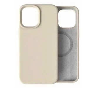 Etui Velvet MagSafe Case obudowa magnetyczna z mikrofibrą do iPhone 17 (Kremowy)