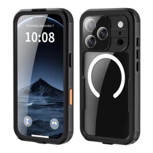 Etui Shellbox 360° Waterproof Case IP68 obudowa wodoodporna wodoszczelna pancerna do iPhone 17 Pro Max / 18 Pro Max (Black / Czarny)
