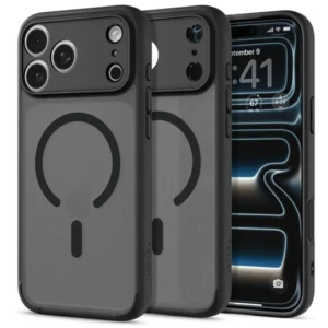 Etui Spigen Ultra Hybrid Case MagSafe obudowa mocna wzmacniana do Apple iPhone 17 Pro Max/18 Pro Max (Czarny)