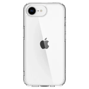 Etui Spigen Ultra Hybrid Case obudowa mocna wzmacniana iPhone 16e/17e (Crystal Clear)