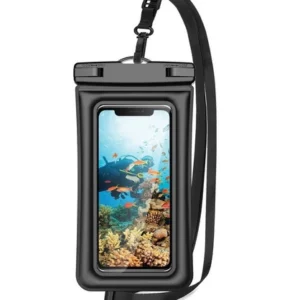 Etui wodoodporne Waterproof Case XL saszetka futerał wodoszczelny na telefon do 6.7" (Czarny)
