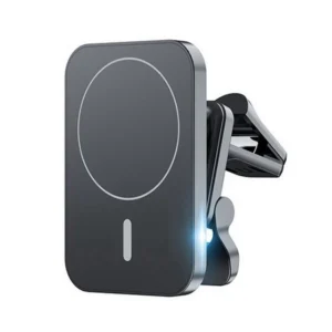 Ładowarka samochodowa 15W bezprzewodowa magnetyczna uchwyt do MagSafe iPhone 12/13/14/15 (Black)