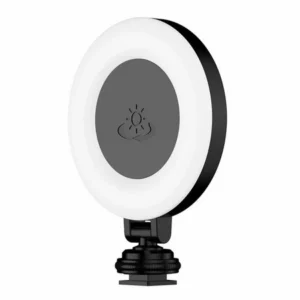 Lampa Pierścieniowa LED Ring Fill Light 8,5cm mocowanie 1/4" Cold Shoe / do selfie stick Vlog Live Stream