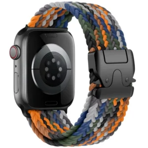 Pasek dedykowany do zegarków Apple Watch wykonany z przyjemnego w dotyku silikonowego tworzywa Materiał jest miękki, gładki, a zarazem bardzo wytrzymały i łatwy do czyszczenia
