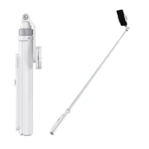 Selfie Stick Statyw do Telefonu Ulanzi TT88 MagSafe - Biały | 144cm Pilot Bluetooth 4w1 Mantis Mode