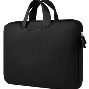 Torba D-Pro Neopren Sleeve pokrowiec etui miękkie z rączką na laptop HP Dell Lenovo MacBook Air/Pro 13/14 (Czarny)