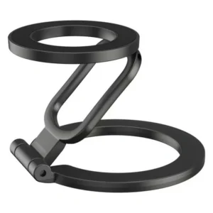 Uchwyt dwustronny D-Pro ZN1 Magsafe Ring magnetyczny stojak uchwyt pierścień podwójny magnes do iPhone (Gunmetal / Szary)