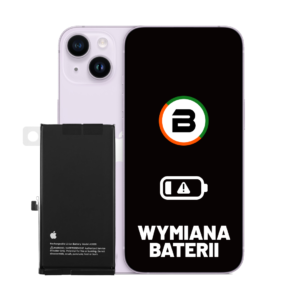 Wymiana Baterii Apple IPhone 14 Plus (z komunikatem o wymianie)