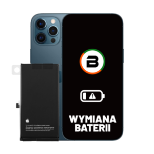Wymiana Baterii Apple IPhone 12 Pro Max (z komunikatem o wymianie)