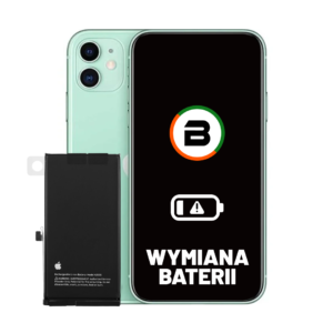 Wymiana baterii Apple IPhone 11 (z komunikatem o wymianie)
