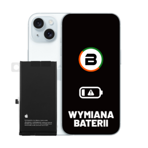 Wymiana Baterii Apple IPhone 15 Plus (z komunikatem o wymianie)