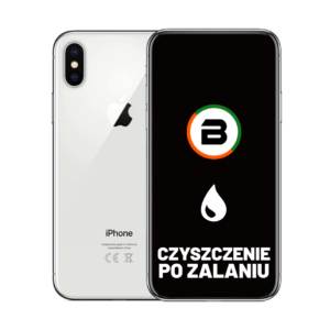 Czyszczenie Urządzenia po Zalanniu Apple iPhone X