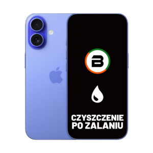 Czyszczenie po zalaniu Apple IPhone 16
