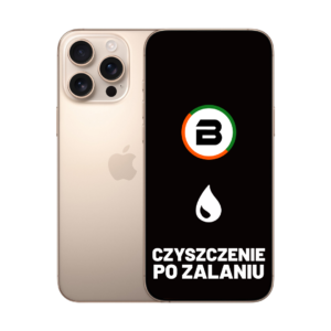 Czyszczenie po zalaniu Apple IPhone 16 Pro