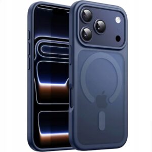 Plecki D-Pro do Apple iPhone 17 Pro niebieski