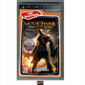 God of War: Duch Sparty PlayStation Portable (PSP) pudełkowa