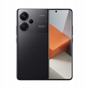 Smartfon Xiaomi Redmi Note 13 Pro+ 12 GB RAM 512 GB czarny 5G OLED 200 Mpx